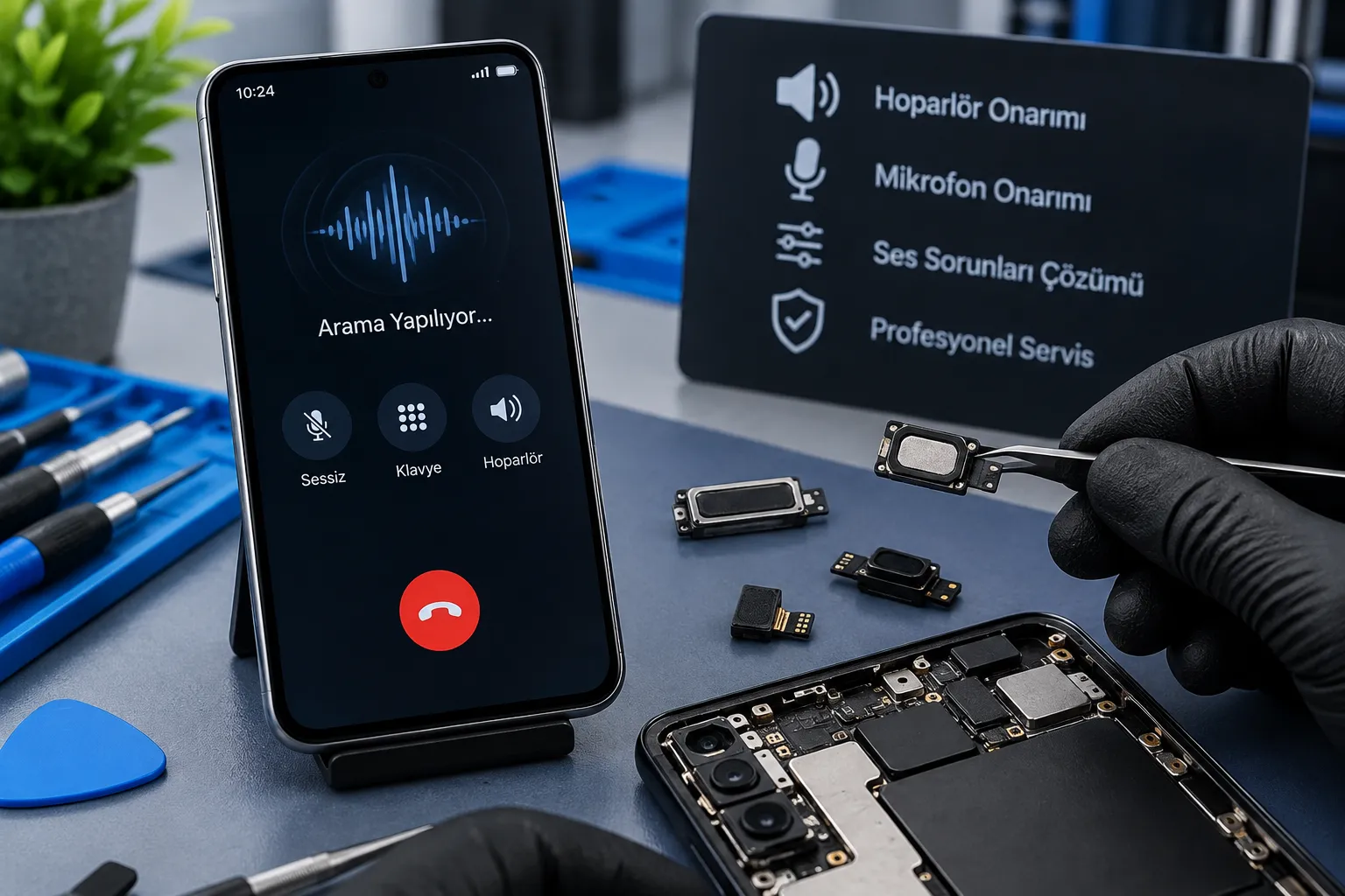Samsung Galaxy A73 Hoparlör, Mikrofon ve Ses Sorunları