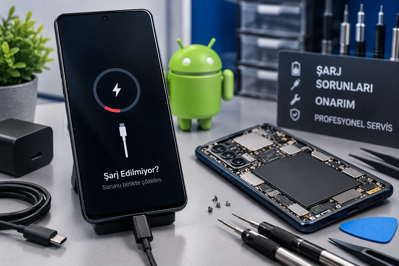 Samsung Galaxy S26 Plus Şarj Sorunları ve Şarj Soketi Tamiri