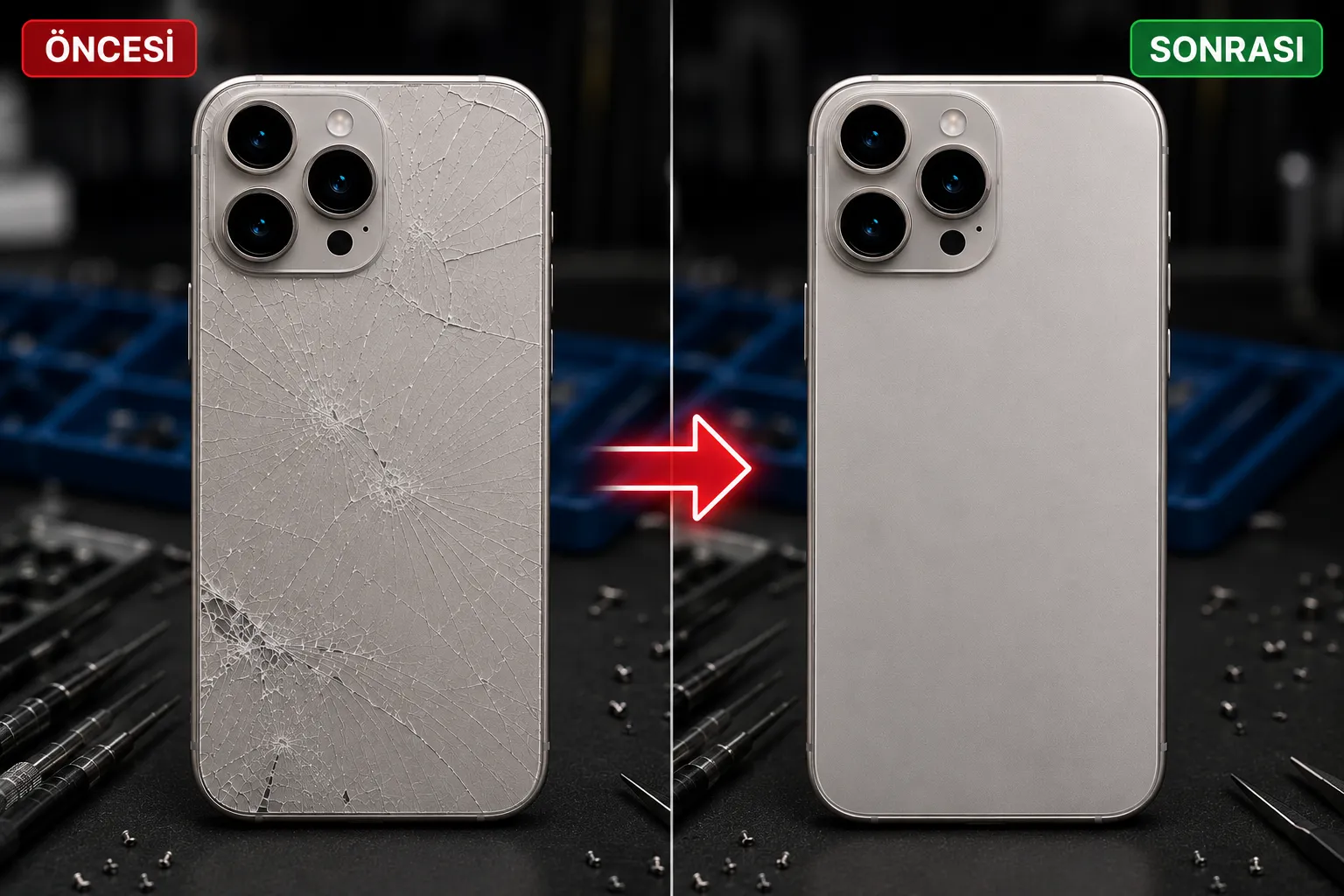Apple iPhone 15 Plus Arka Kapak Değişimi